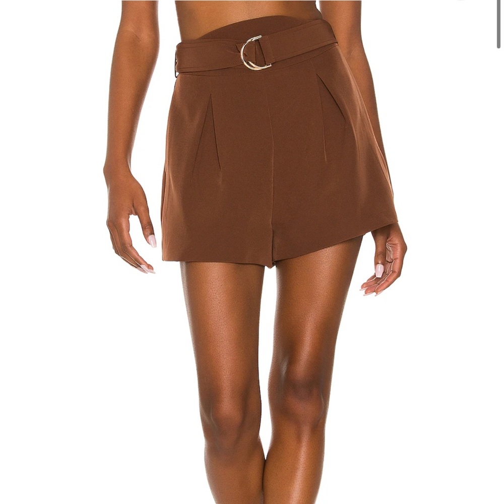 Camila Coelho Maricela Short in Dark Chocolate